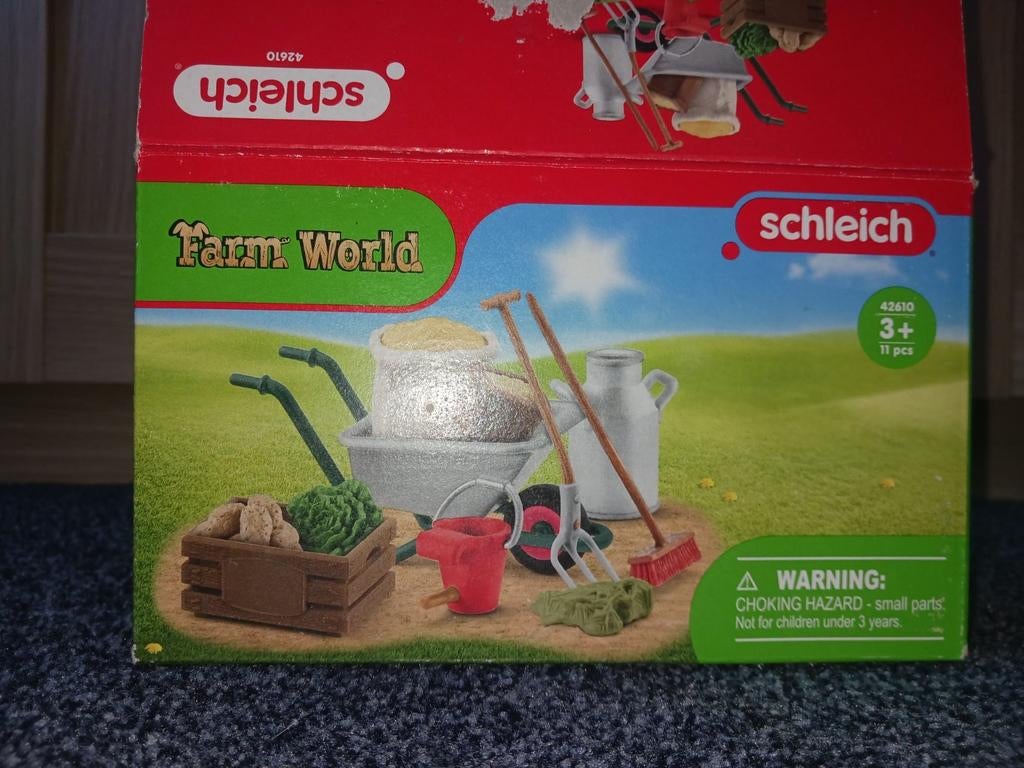 Schleich Farm World Accessoireset - Boerderij Speelgoed, Kinderen en Baby's, Speelgoed | Overig, Ophalen of Verzenden, Zo goed als nieuw
