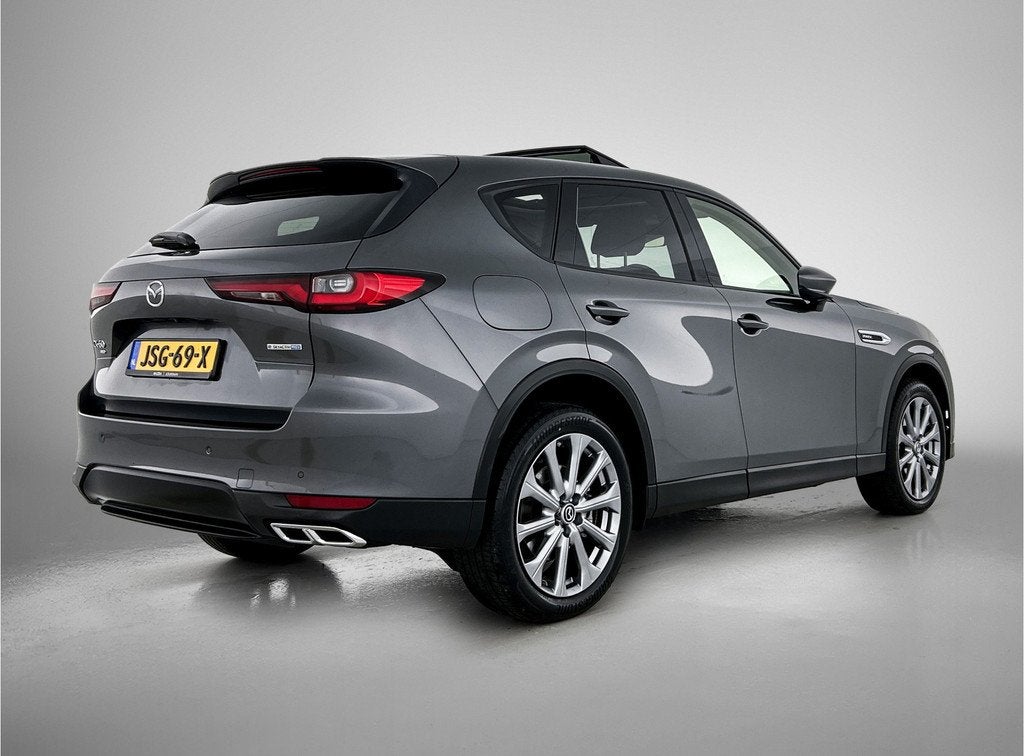 Mazda CX-60 2.5 e-SkyActiv PHEV Exclusive-Line | Panoramadak, Automaat, 12 maanden, Adaptive Cruise Control, Zwart