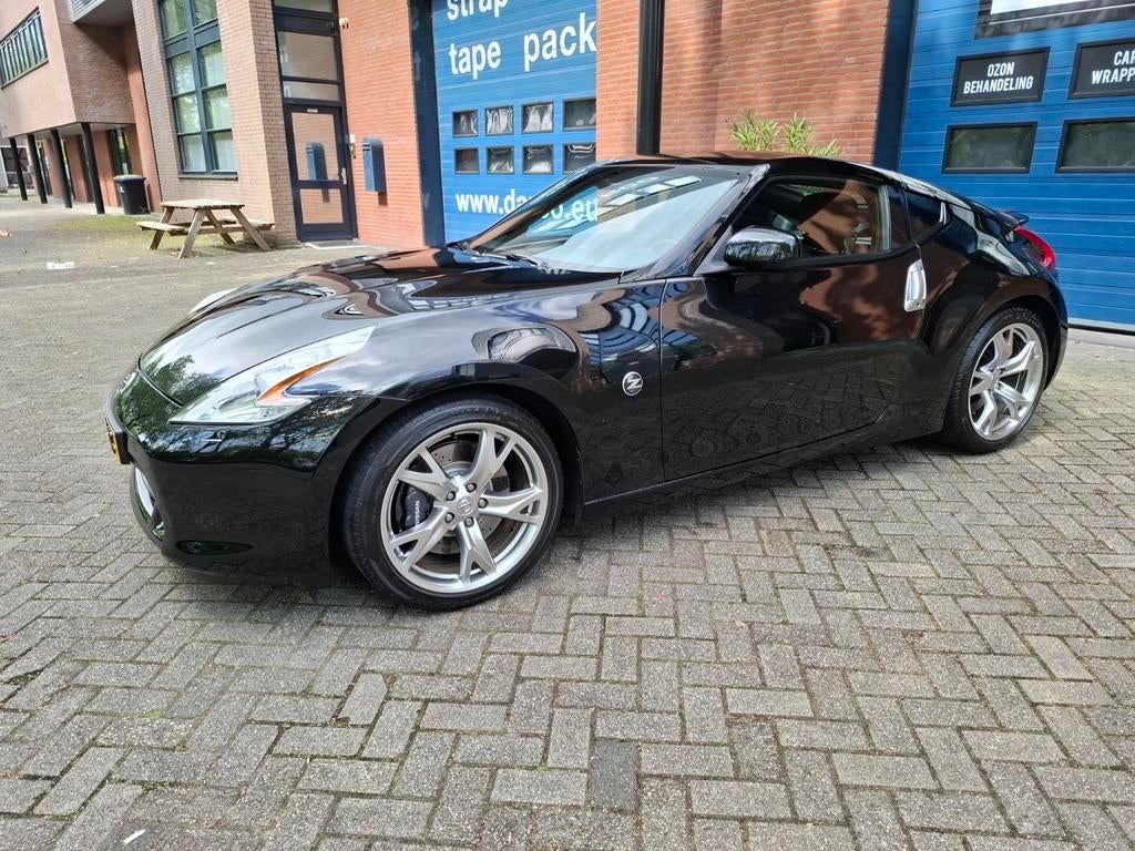 Nissan 370Z 3.7 V6 Coupe AUT 2010 Zwart, Auto's, Nissan, Bedrijf, 370Z, Benzine, G, Coupé, Automaat, Geïmporteerd, Zwart, Achterwielaandrijving