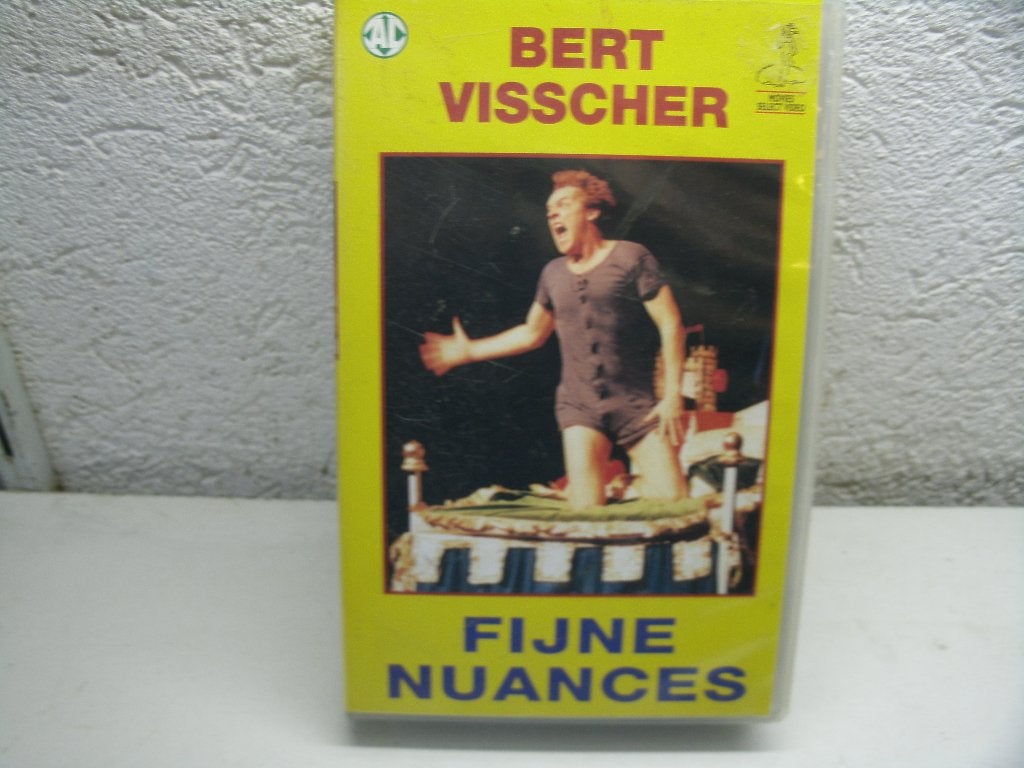 vhs 6a bert visscher fijne nuances, Cd's en Dvd's, VHS | Film, Alle leeftijden, Ophalen of Verzenden, Zo goed als nieuw