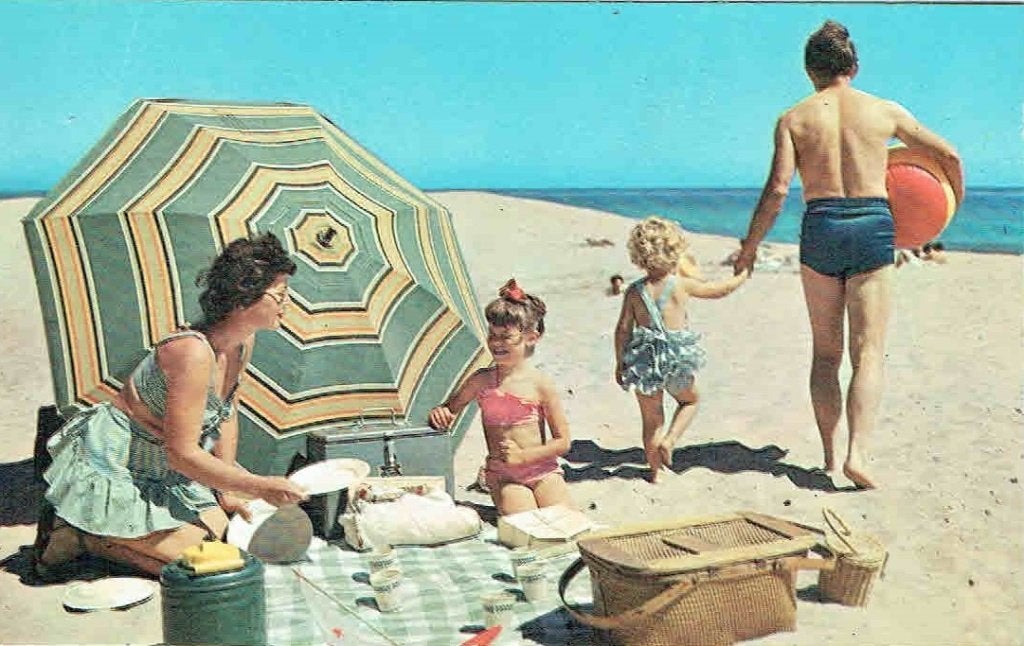 Aruba Strand kinderen, Verzamelen, Verzenden, 1960 tot 1980, Ongelopen, Kinderen