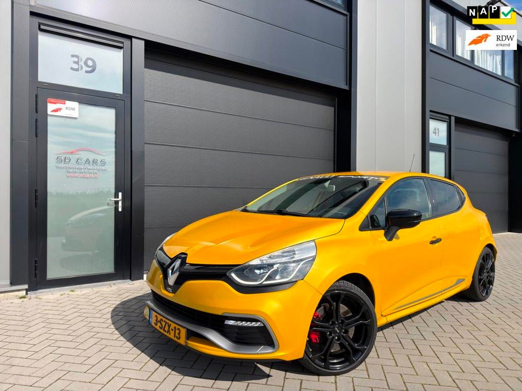 Renault Clio 1.6 R.S. Turbo|Automaat|Keyless|Kleppensyst|NAP, Auto's, Euro 5, Gebruikt, Zwart, Origineel Nederlands