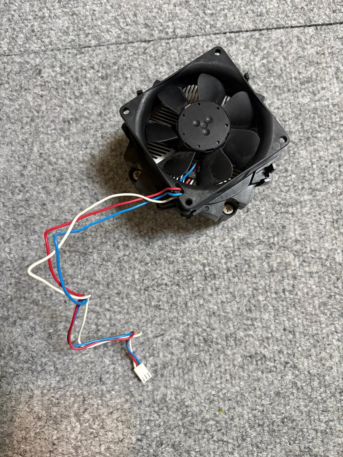 LGA 775 CPU Koeler met 3-pins connector, Ophalen of Verzenden, Gebruikt, Luchtkoeling