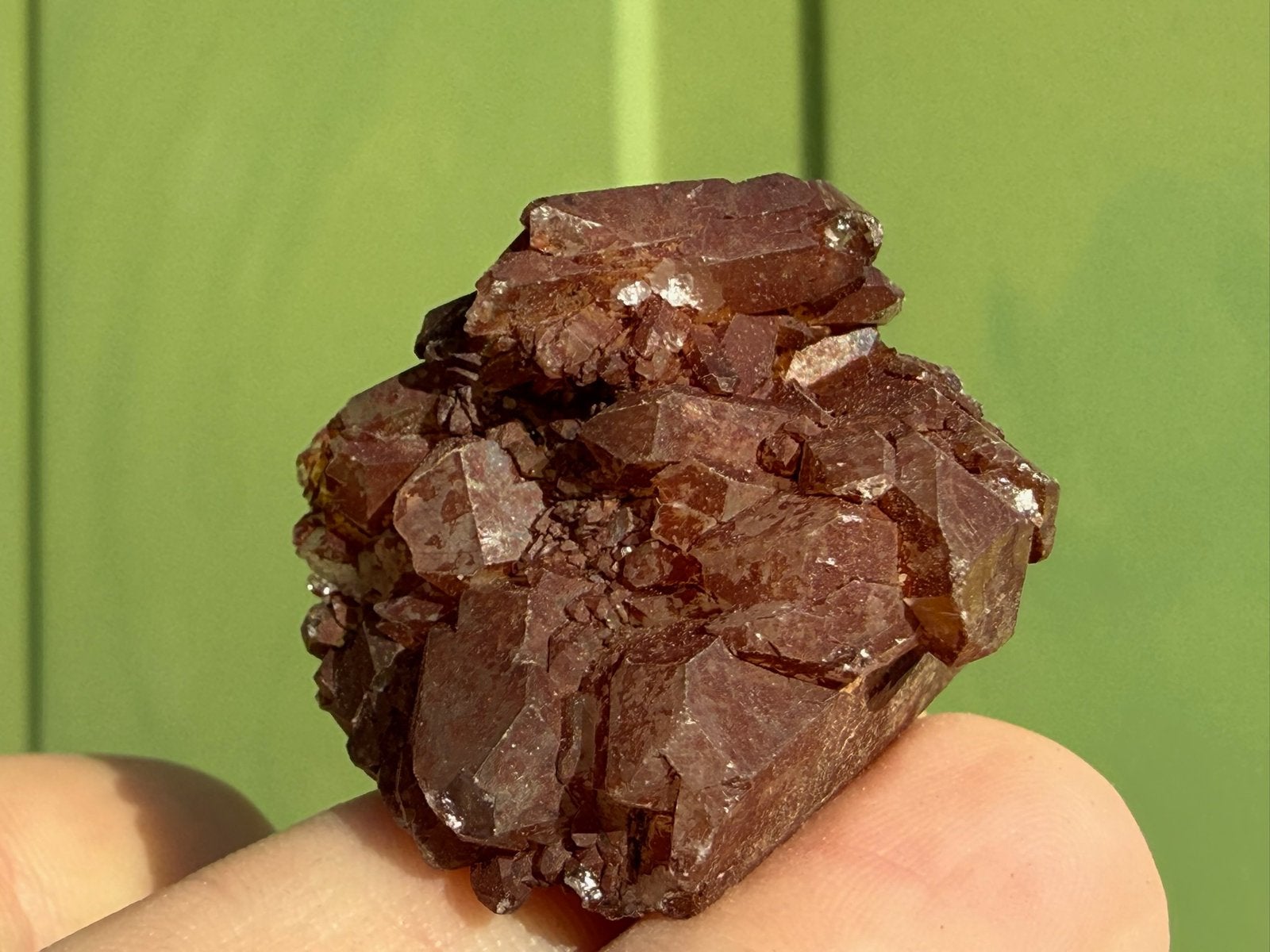 Tangerine kwarts mineralen, Ophalen of Verzenden, Mineraal