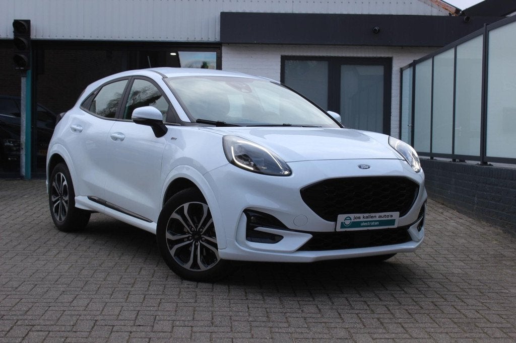 Ford Puma 1.0i Ecoboost Hybrid 125pk Aut. ST-Line Navigatie,, Auto's, Ford, 1404 kg, Stoelverwarming, Bedrijf, Hybride Elektrisch/Benzine