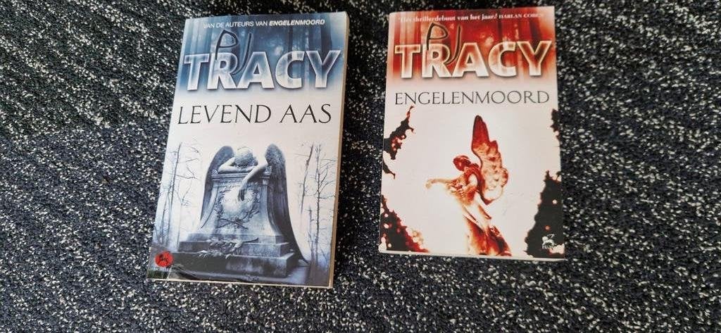 P.J. Tracy - Engelenmoord & Levend Aas (2 boeken), Ophalen of Verzenden, Zo goed als nieuw, P.J. Tracy, Nederland