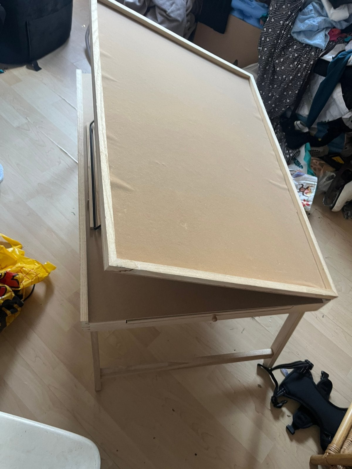 Puzzelbord voor 1000 stukjes - plat en schuin te gebruiken, Hobby en Vrije tijd, Ophalen, 500 t/m 1500 stukjes, Zo goed als nieuw