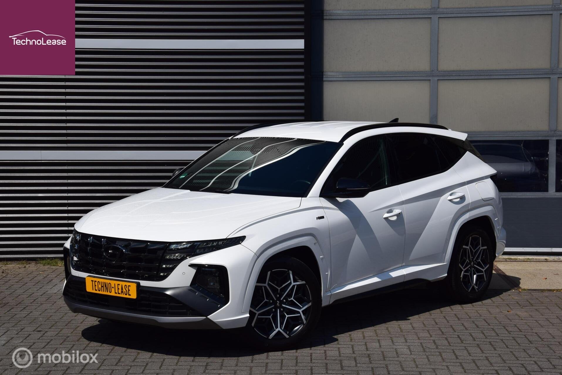 Hyundai Tucson 1.6 T-GDI MHEV N Line Camera Stoel- en stuurv, Auto's, Gebruikt, Euro 6, 4 cilinders, 1650 kg