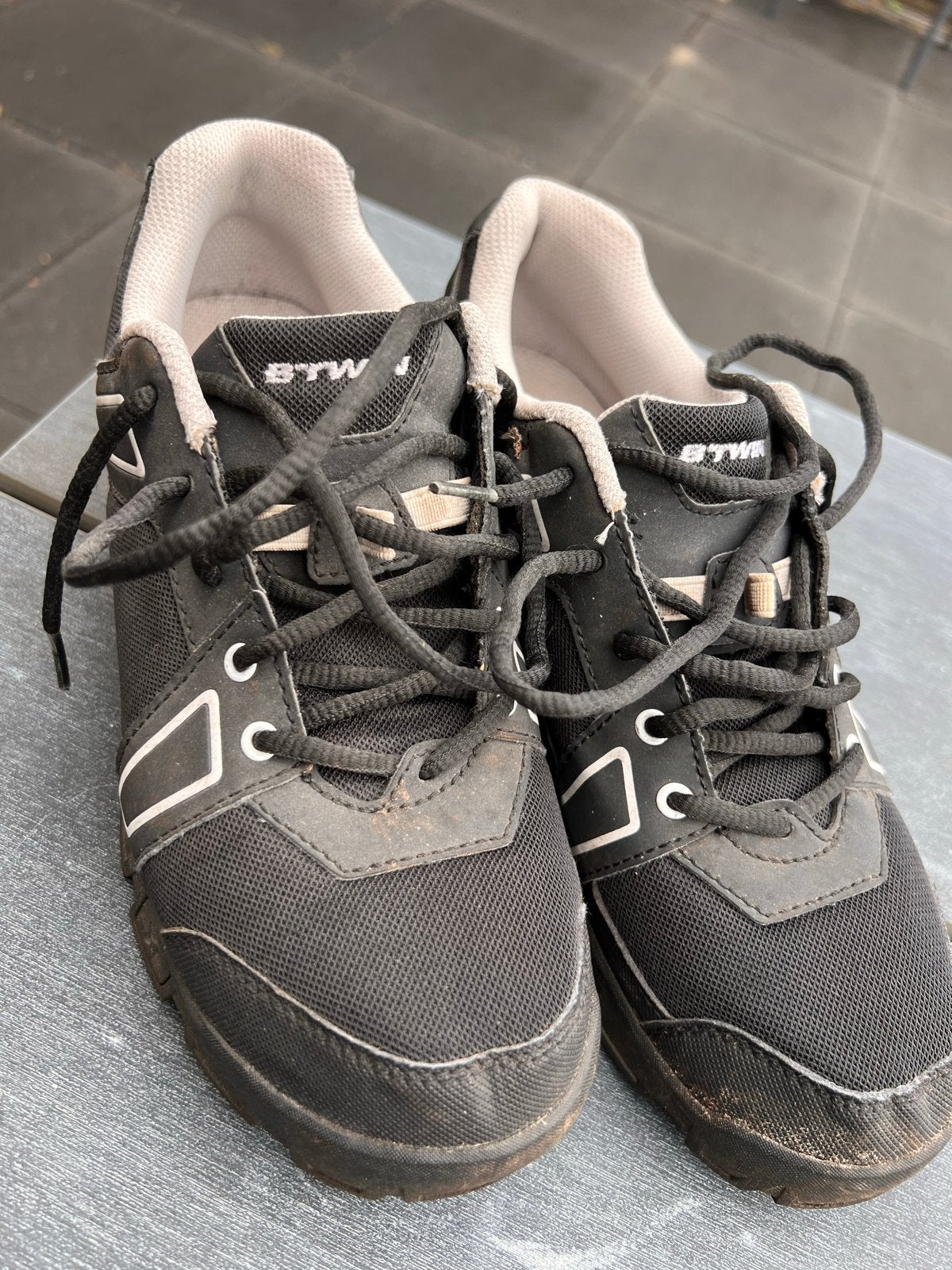 B'Twin Rockrider 300 MTB schoenen maat 40, Gebruikt, Schoenen, Overige maten, Ophalen of Verzenden