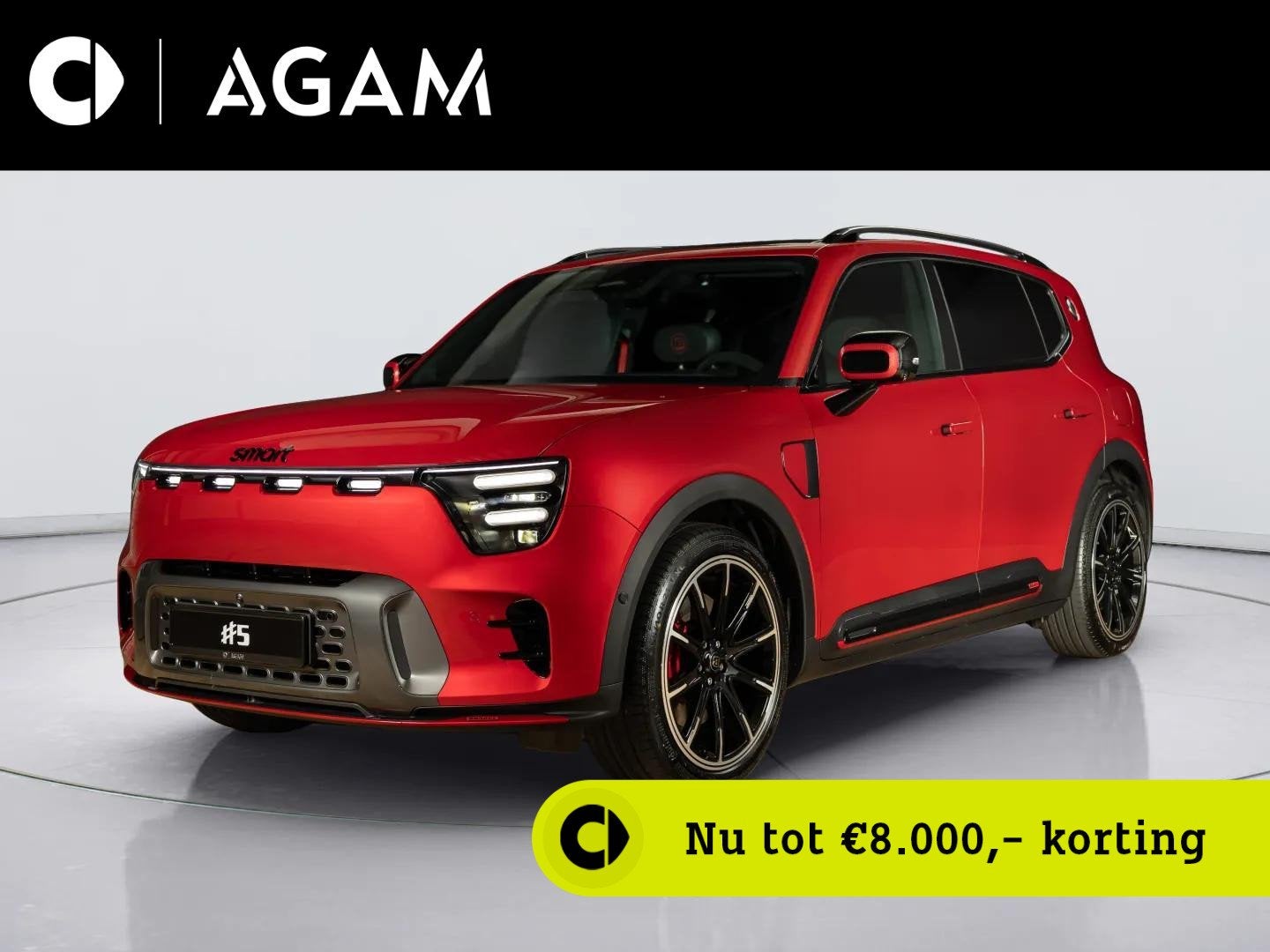 smart #5 Brabus 100 kWh, Auto's, Smart, Automaat, 2378 kg, SUV of Terreinwagen, Te koop