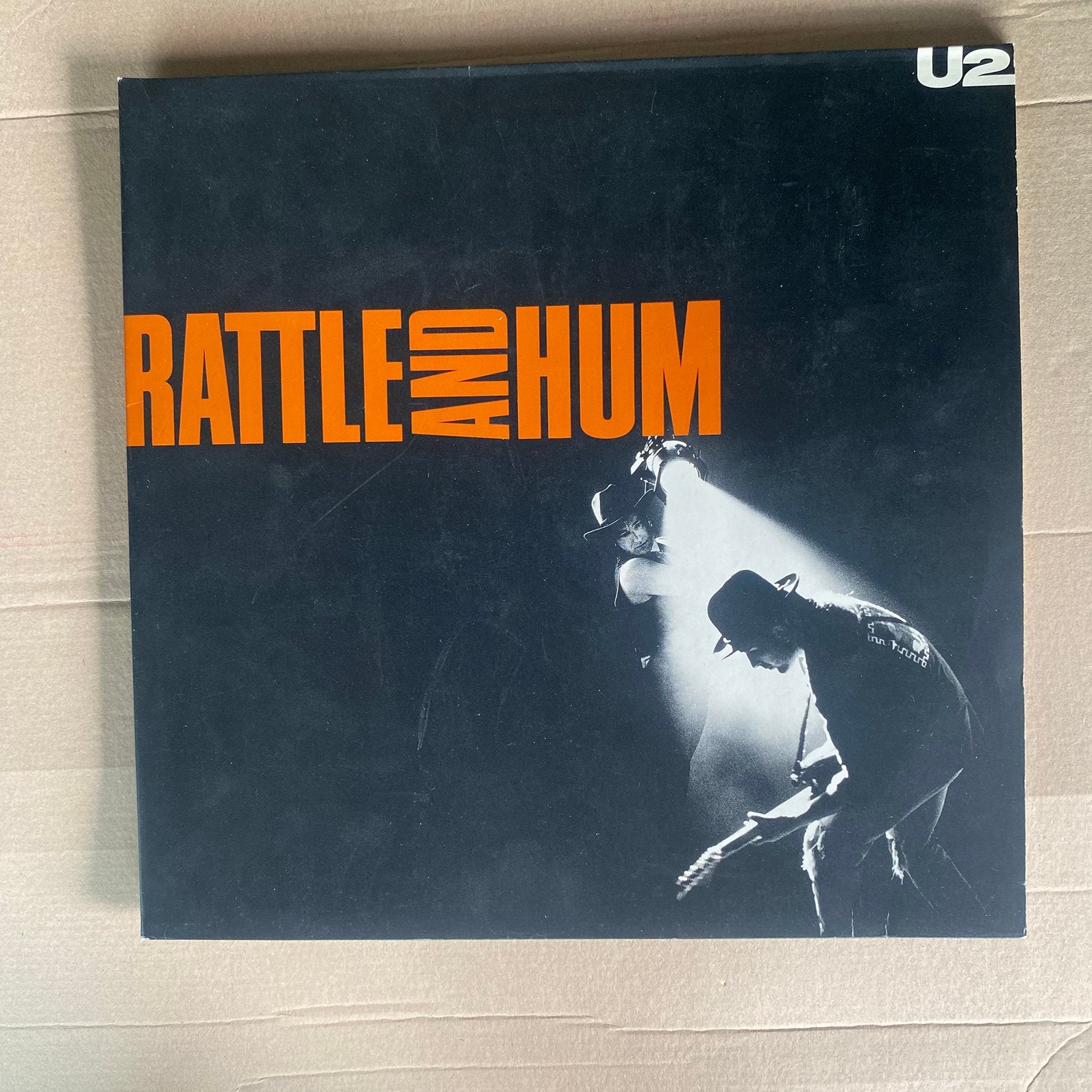 Dubbel lp - U2 - rattle and hum, Ophalen of Verzenden, Zo goed als nieuw, 12 inch, Poprock