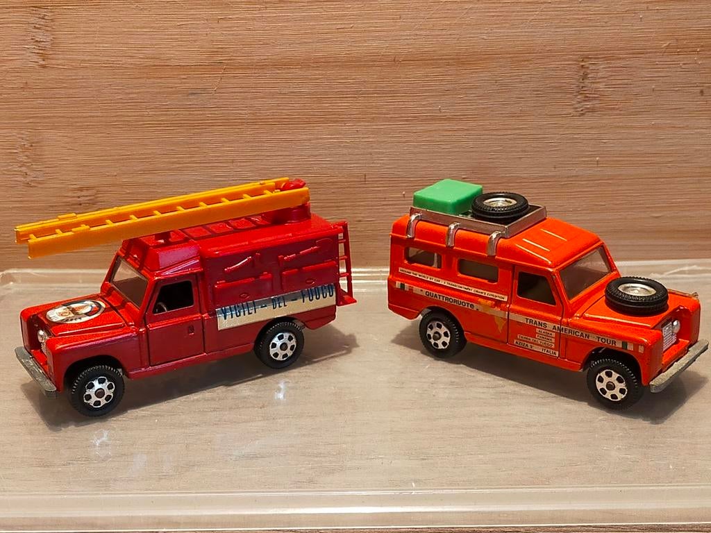 Mebetoys Land Rover - Vintage Speelgoedauto, Ophalen of Verzenden, Zo goed als nieuw, Auto, Overige merken