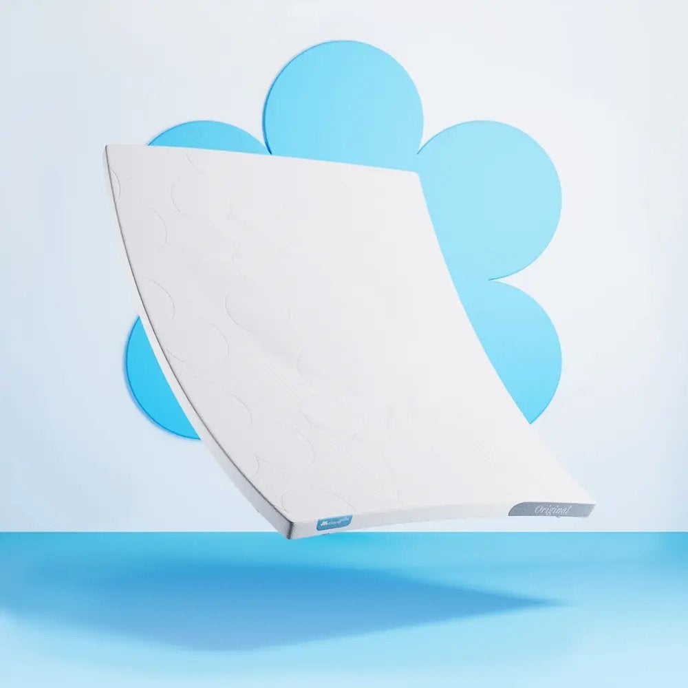 Cloudpillo Topper Original | 180 x 210 cm incl vacuüm hoes., Ophalen, 210 cm, Tweepersoons, Zo goed als nieuw