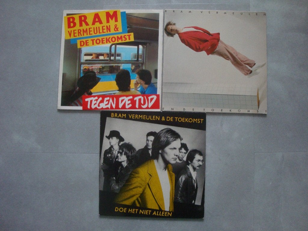 Bram Vermeulen & De Toekomst - 3 lp's, LP, Gebruikt, Ophalen of Verzenden, Complilatie