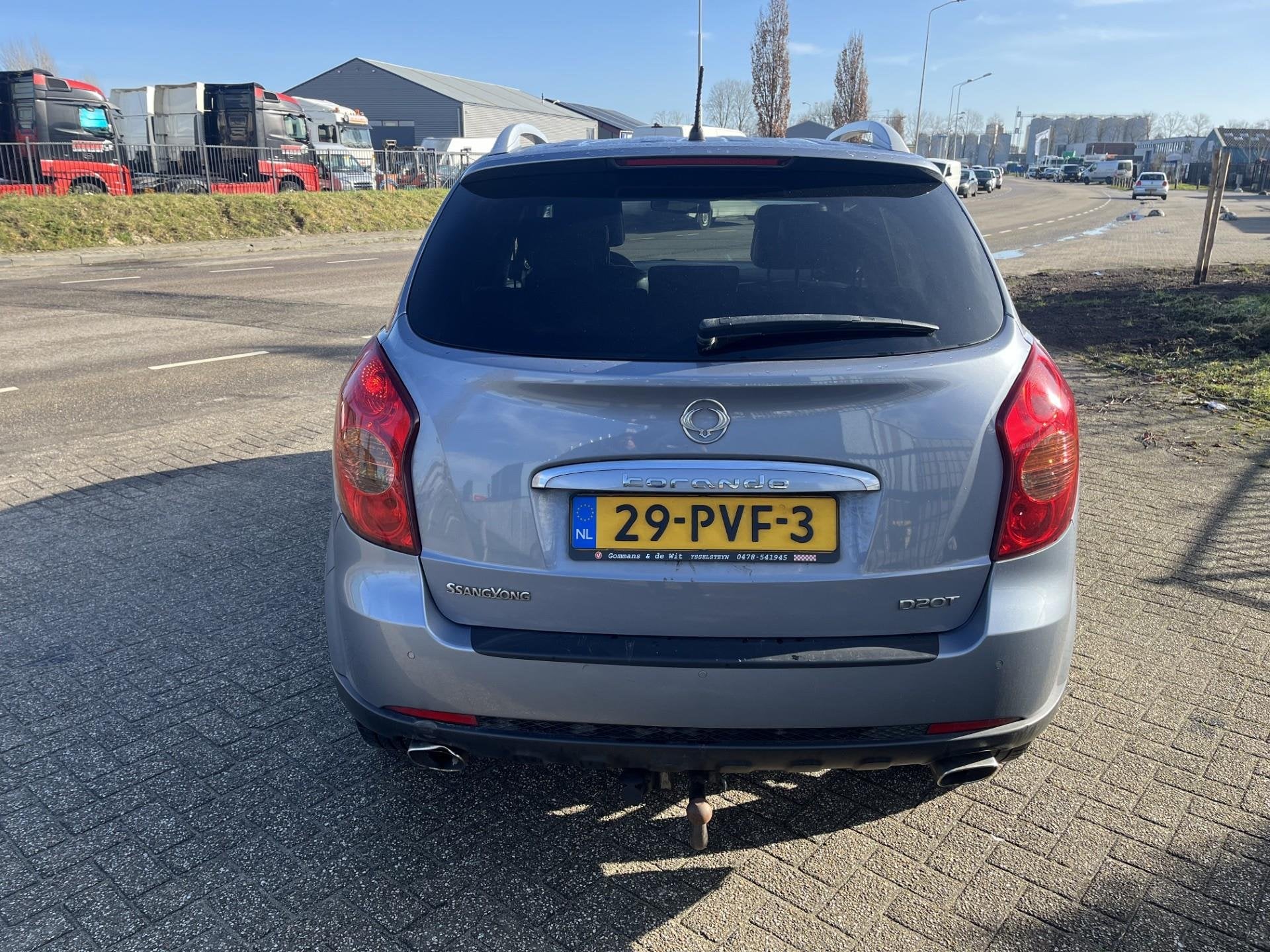 SsangYong Korando 2.0 XDI Sapphire, Auto's, Voorwielaandrijving, Gebruikt, Korando, 4 cilinders