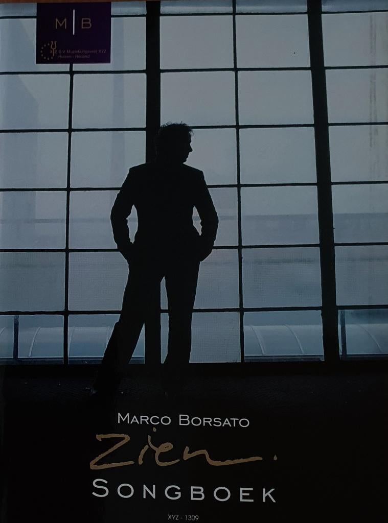 Bladmuziek / Marco Borsato Songbook ZIEN, Nieuw, Gitaar, Ophalen of Verzenden, Artiest of Componist