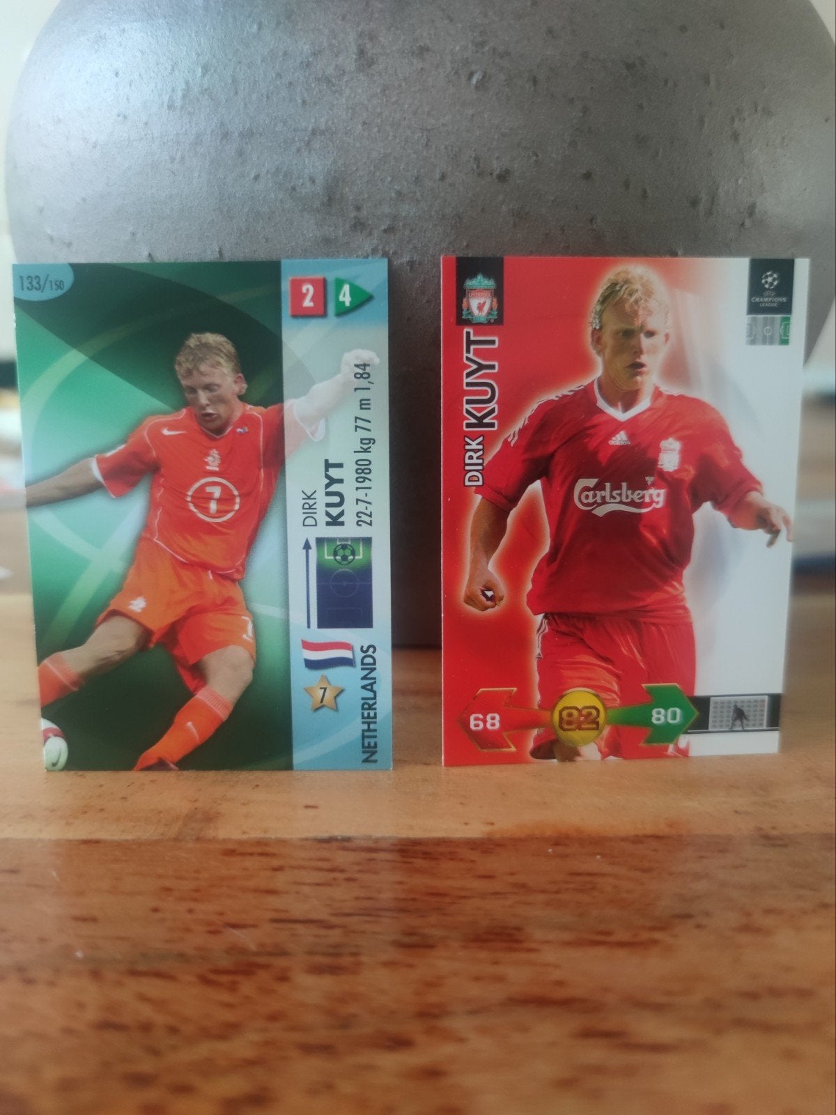 Dirk Kuyt kaarten: Nederlands elftal & Liverpool, Verzamelen, Ophalen of Verzenden, Gebruikt, Buitenlandse clubs, Spelerskaart
