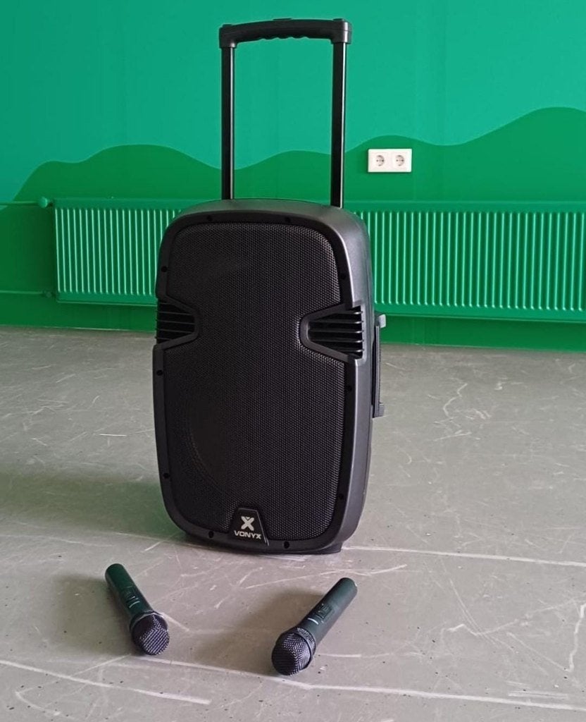 Mobiele Bluetooth speaker geschikt voor karaoke, Overige typen, Zo goed als nieuw, 120 watt of meer, Ophalen