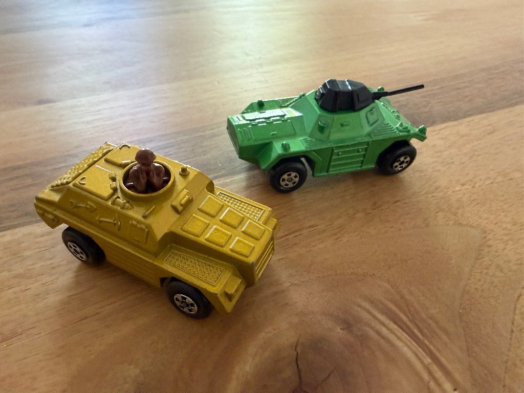 Matchbox tanks, Ophalen of Verzenden, Zo goed als nieuw