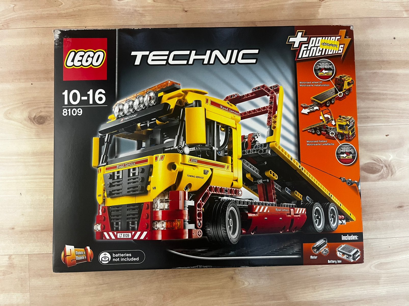 Lego Technic 8109, Ophalen, Nieuw, Compleet