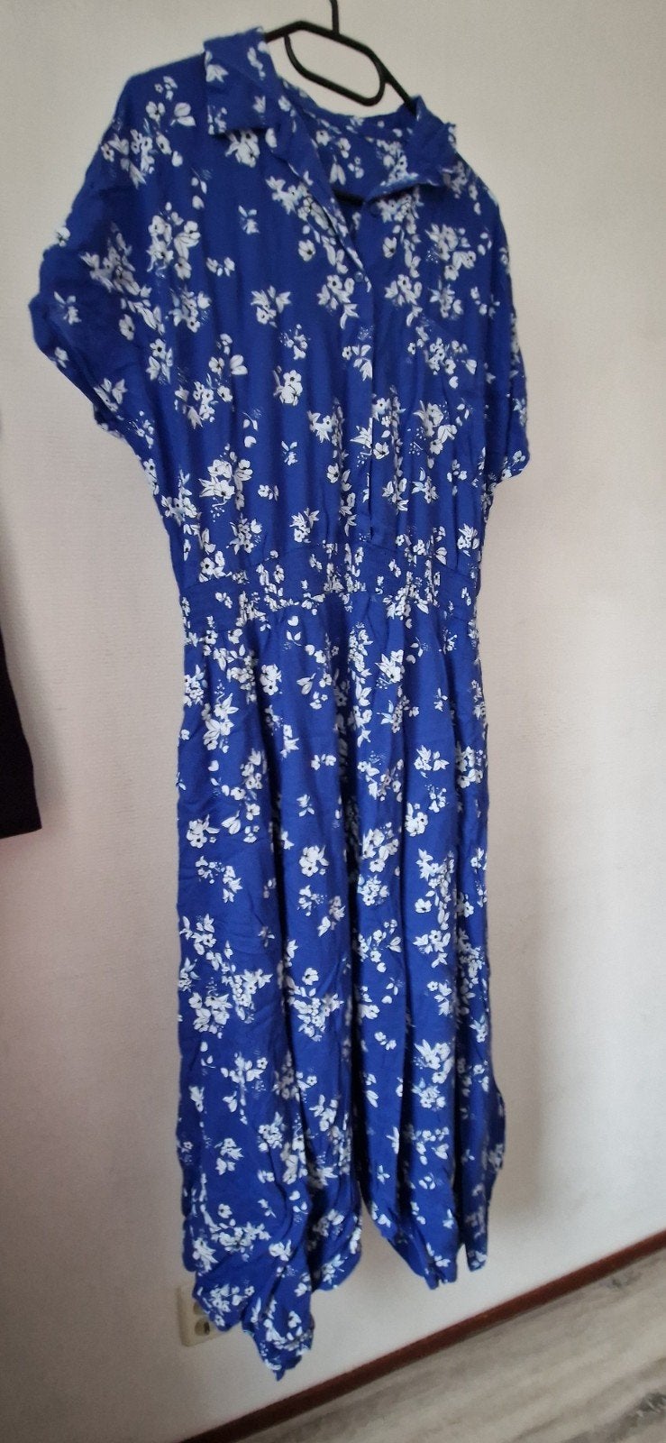 Miljuschka jurk met bloemenprint, Miljuschka, Ophalen of Verzenden, Gedragen, Blauw