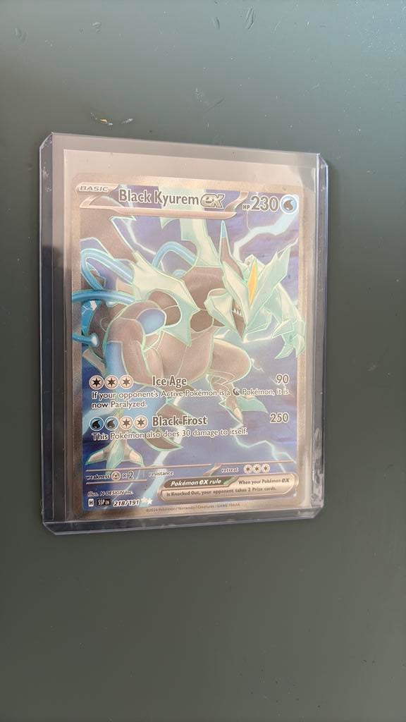 Black kyurem ex 218/191, Ophalen of Verzenden, Zo goed als nieuw