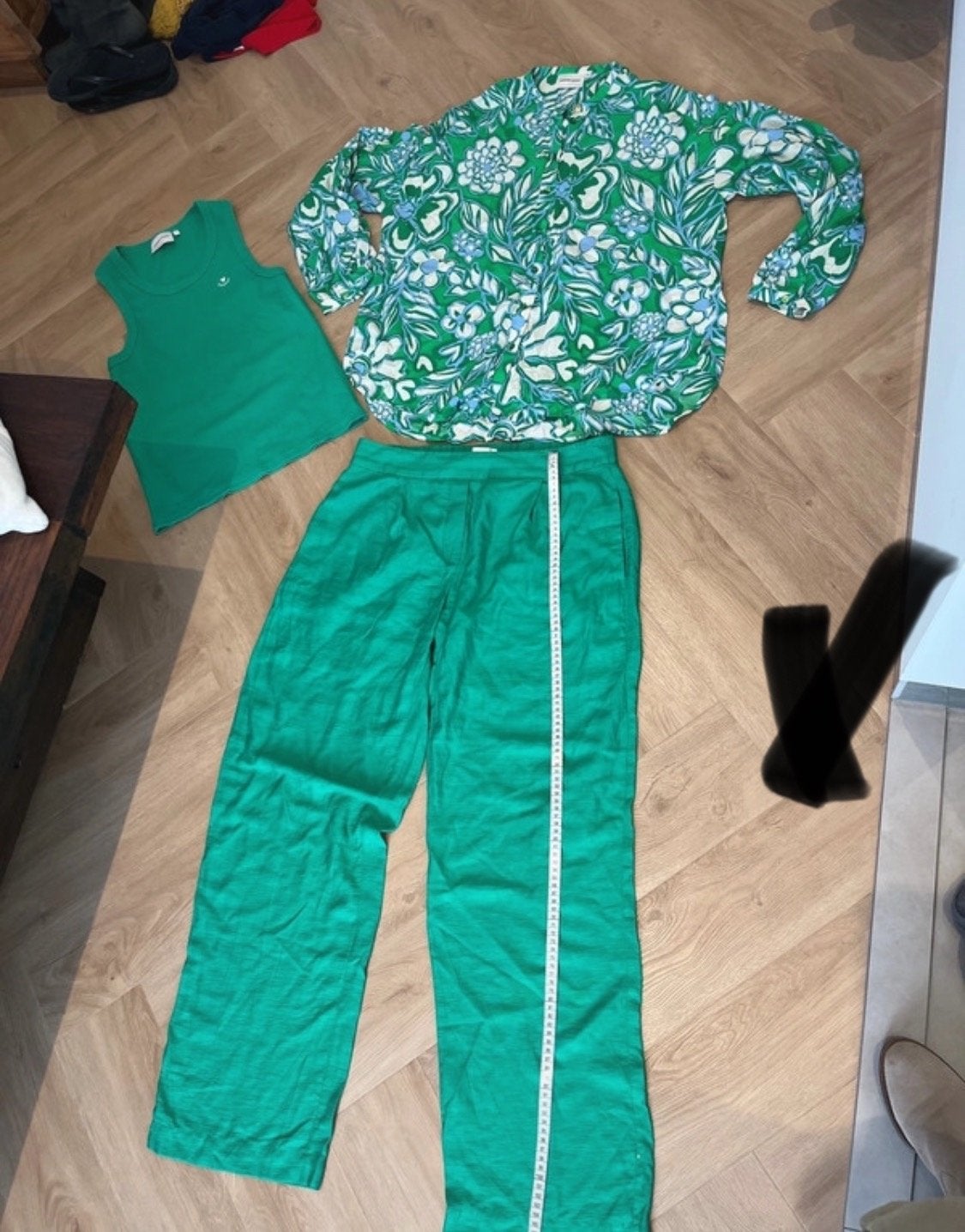 Fabienne Chapot 3-delige set: Blouse, Top en Broek, Ophalen of Verzenden, Zo goed als nieuw, Maat 38/40 (M)