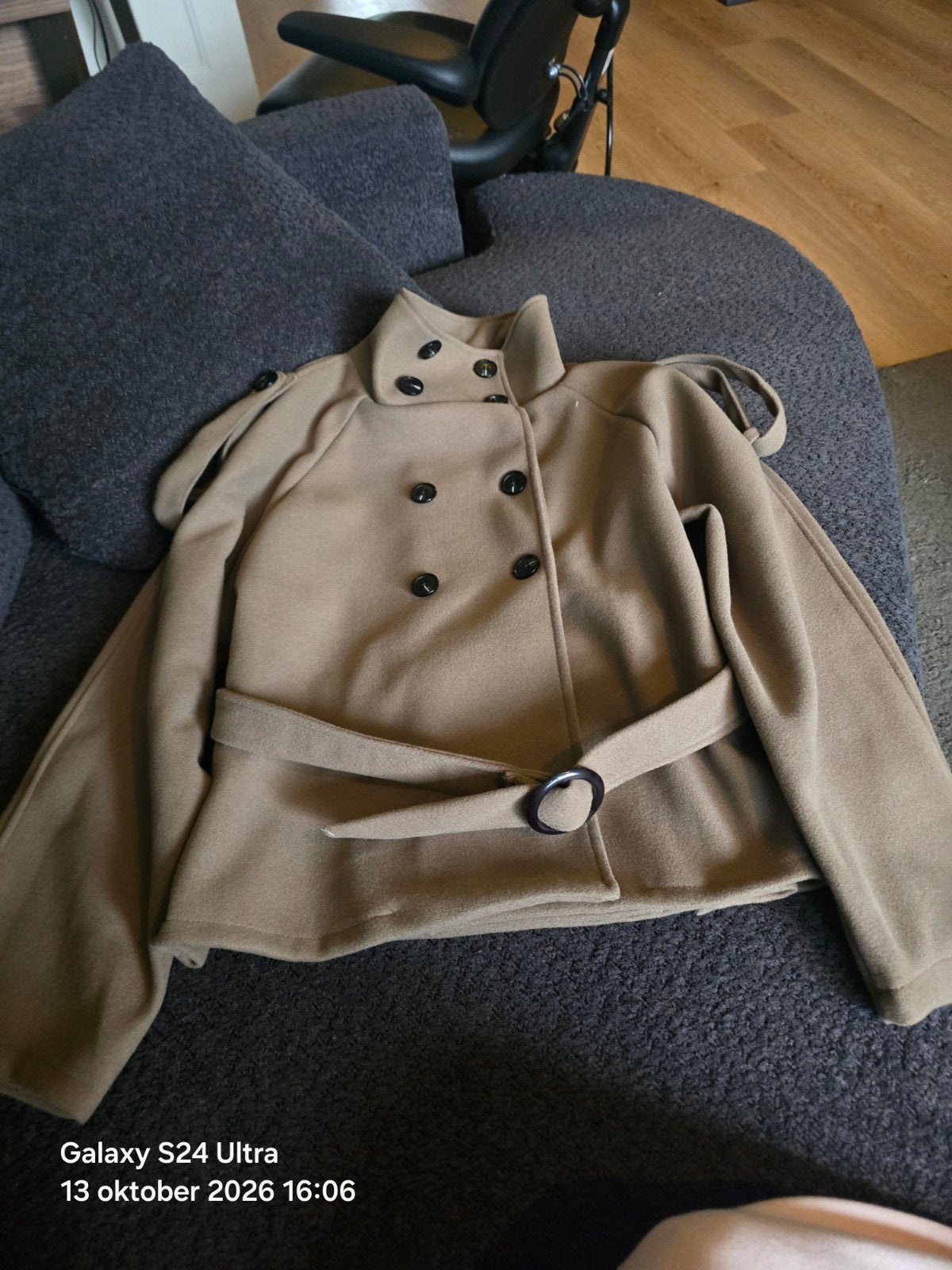 Korte winterjas - Made in Italy, Kleding | Dames, Maat 38/40 (M), Made in Italy, Verzenden, Beige