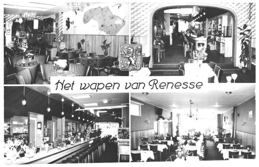 967611	Het wapen van Renesse Zeeland 1976	Hotel Restaurant, Ophalen of Verzenden, 1960 tot 1980, Gelopen, Zeeland