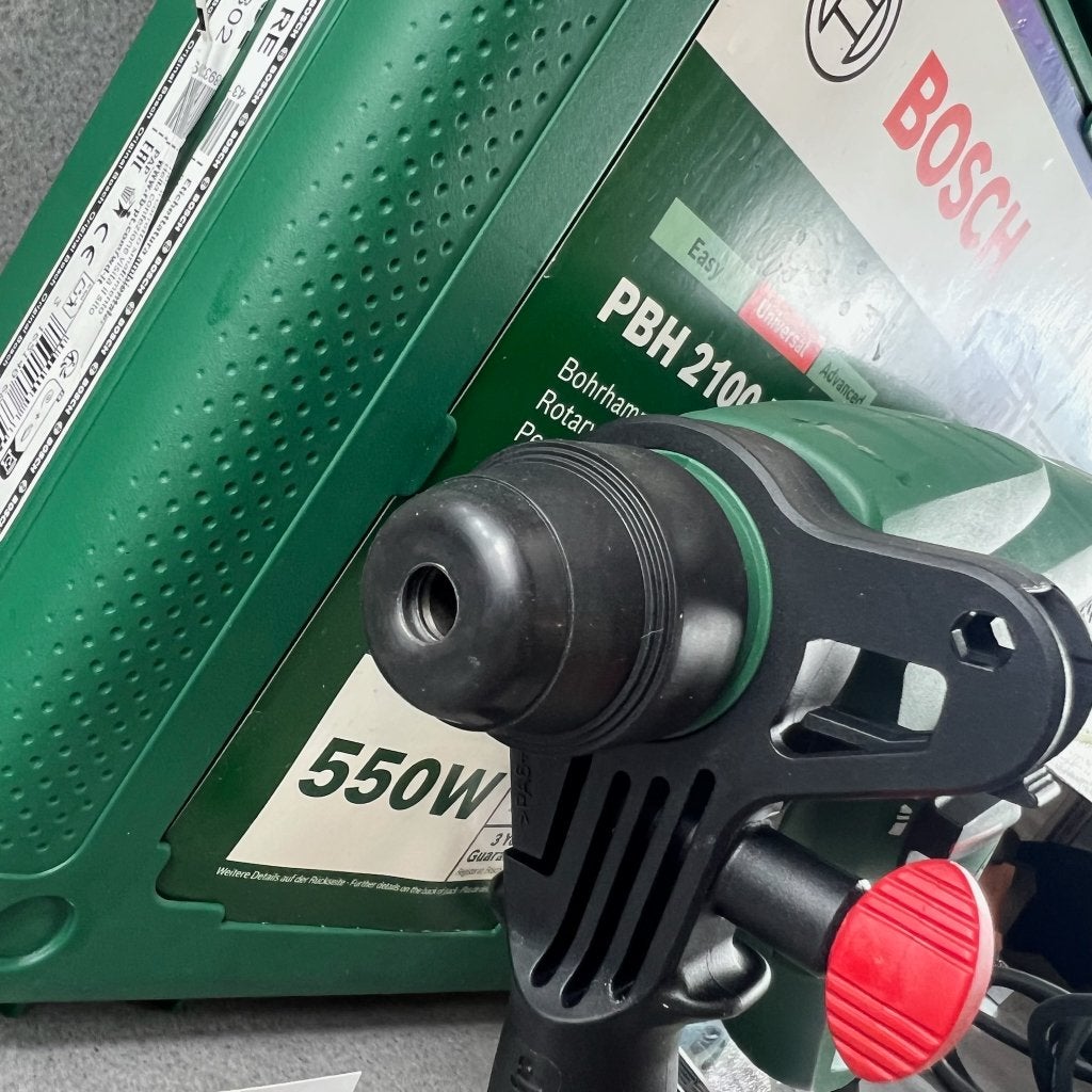Bosch PBH 2100RE Boschhammer | ZGAN in koffer | 416296, Boormachine, Ophalen of Verzenden, Zo goed als nieuw, Klopboormechanisme