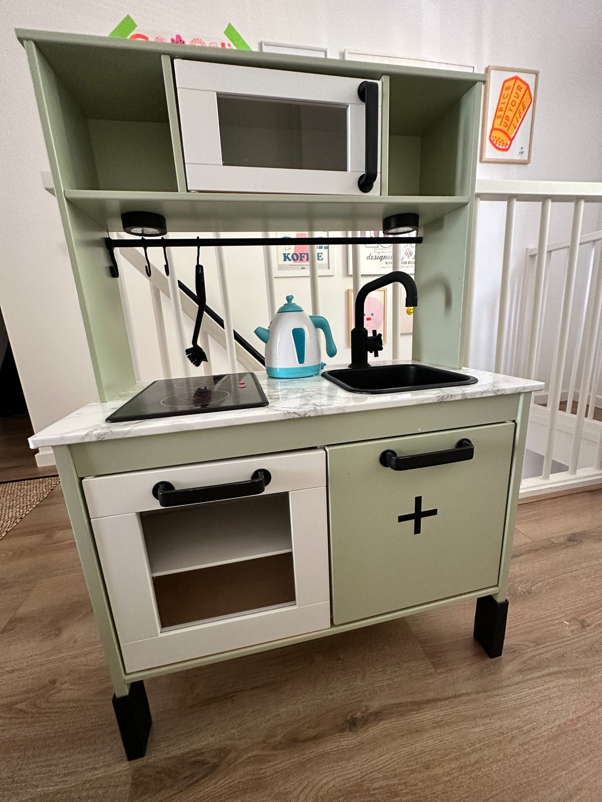 Gepimpt IKEA Duktig keukentje met veel accessoires, Ophalen, Zo goed als nieuw, Jongen of Meisje