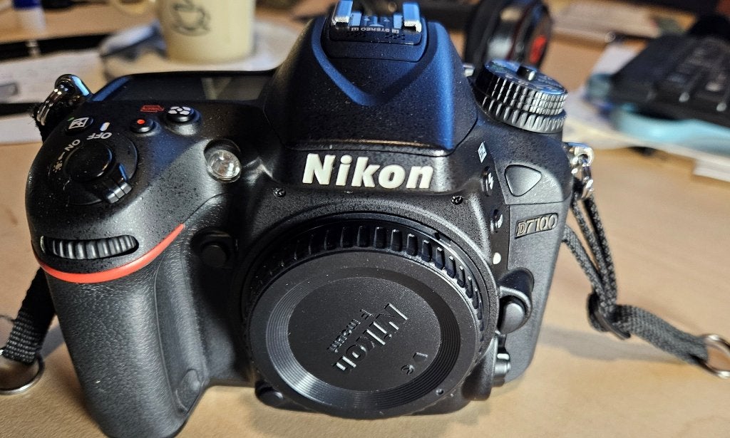 Nikon D7100, Ophalen, Spiegelreflex, Zo goed als nieuw, Nikon