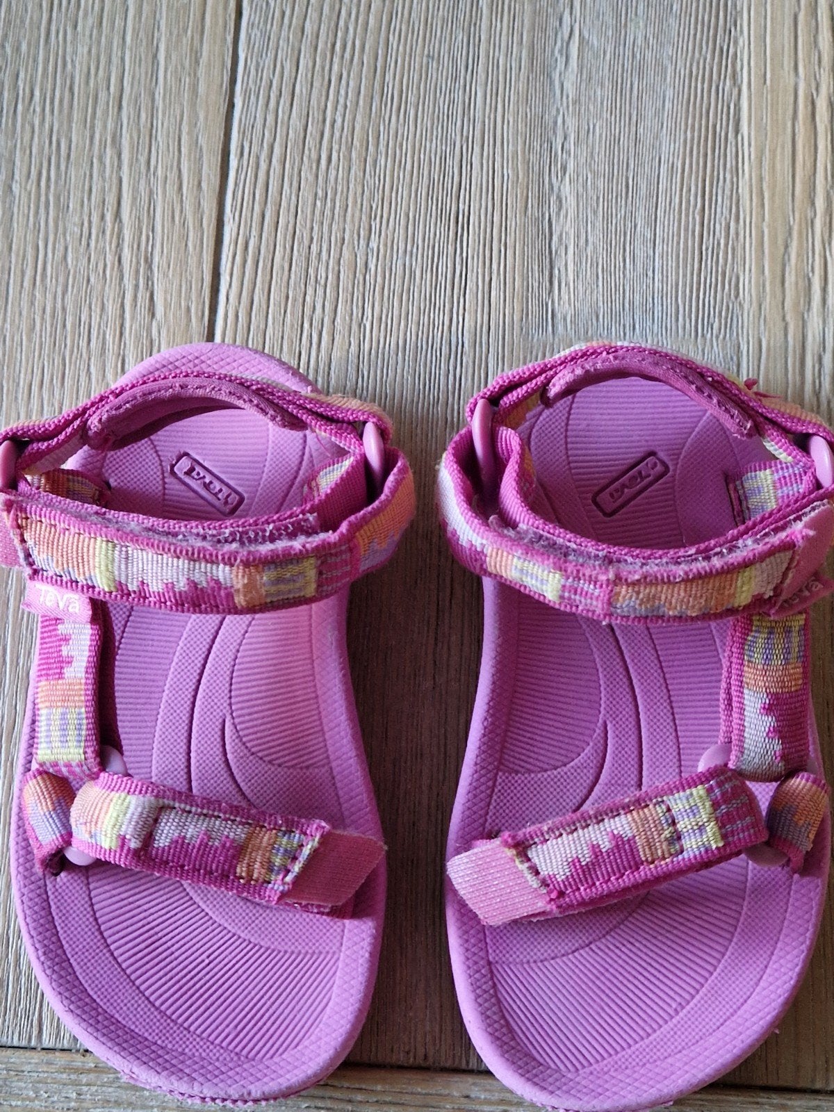 Teva Sandalen mt 22, Meisje, Overige typen, Zo goed als nieuw, Teva