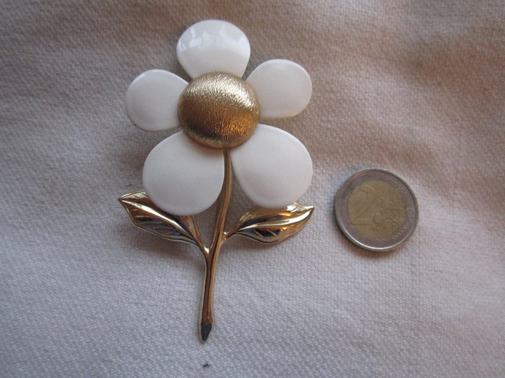 49.  Schitterende oude broche,, Ophalen, Overige materialen, Broche