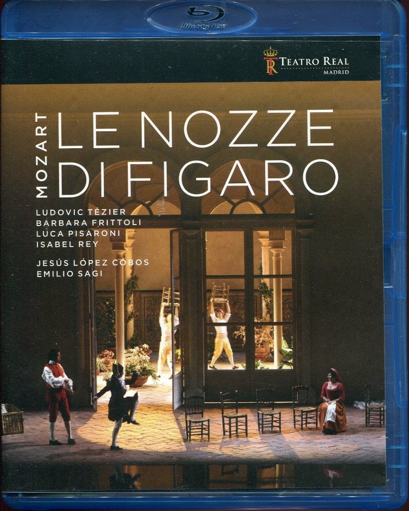 Mozart Le Nozze di Figaro - Blu-ray Disc, Ophalen of Verzenden, Classicisme, Zo goed als nieuw, Opera of Operette