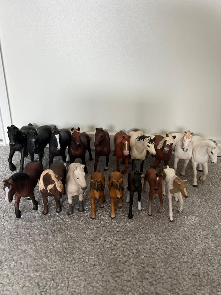 Schleich paarden (per stuk), Verzamelen, Speelgoed, Ophalen of Verzenden, Zo goed als nieuw