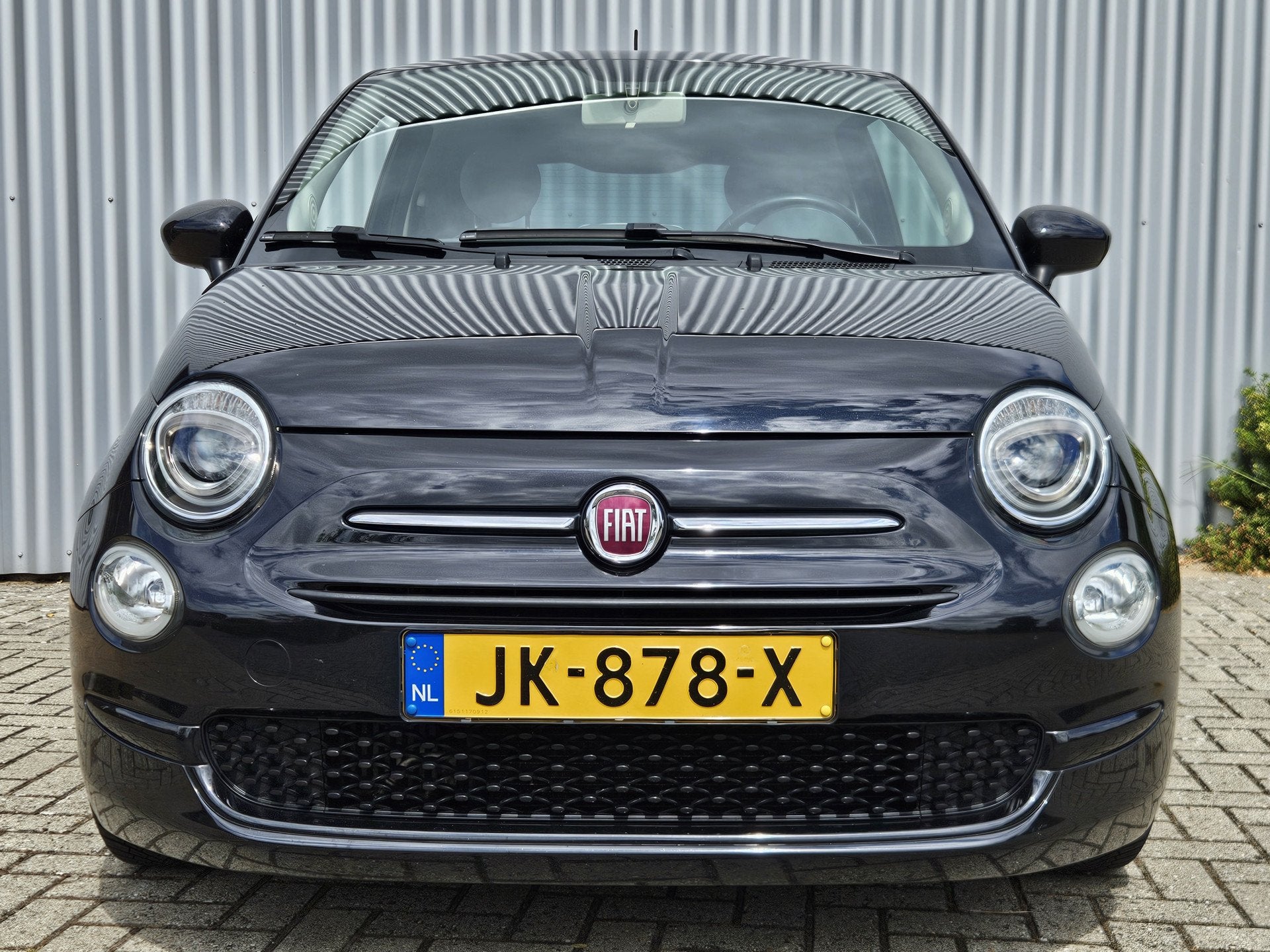 Fiat 500 0.9 TwinAir Turbo Popstar / Automaat / Airco!, Stof, Gebruikt, Zwart, Origineel Nederlands