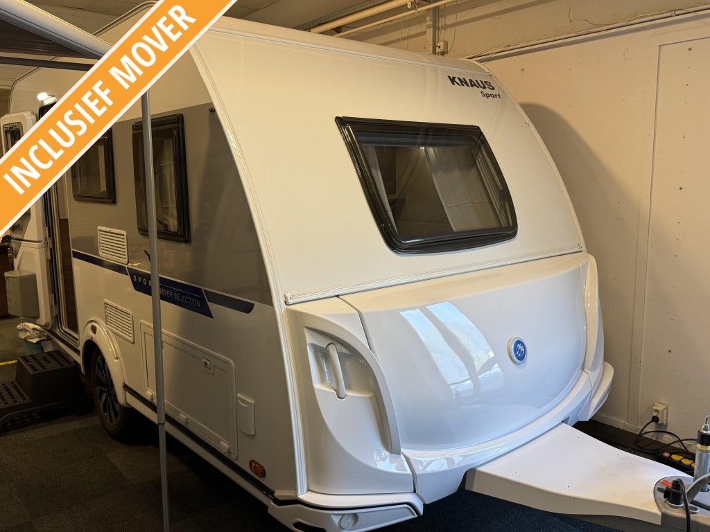 KNAUS SPORT 400 QD SILVER SELECTION VASTBED ZIT MOVER LUIFEL, Bedrijf, Treinzit, 4 tot 5 meter, Knaus