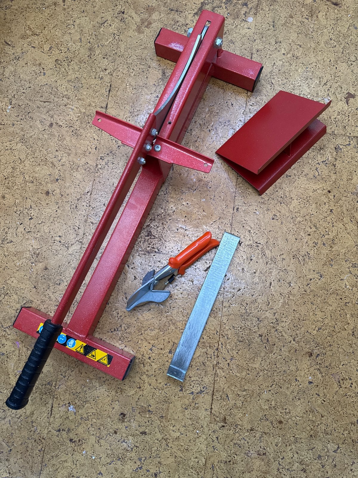 Sencys laminaat- en vinylsnijder voor parket, laminaat en vi, Ophalen of Verzenden, Gebruikt