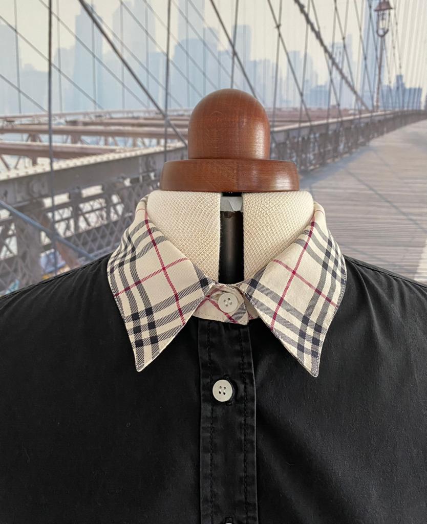 BURBERRY vintage blouse-XL, Kleding | Dames, Ophalen of Verzenden, Gedragen, Maat 46/48 (XL) of groter, Overige kleuren