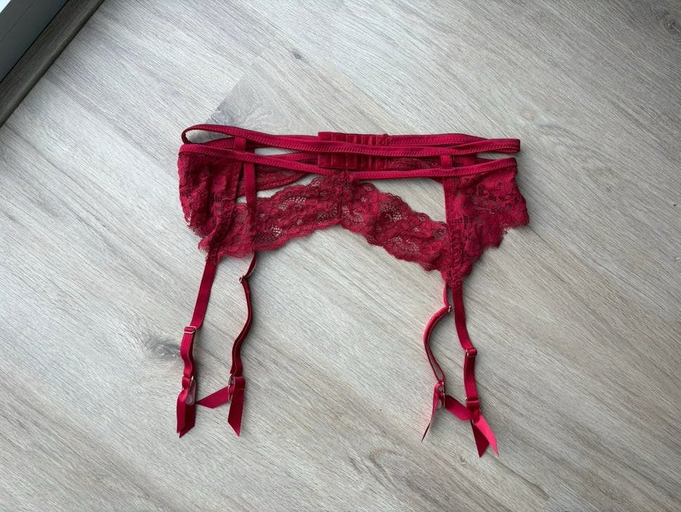 Jarretel Intimissimi rood, Kleding | Dames, Ondergoed en Lingerie, Verzenden, Rood, Overige typen