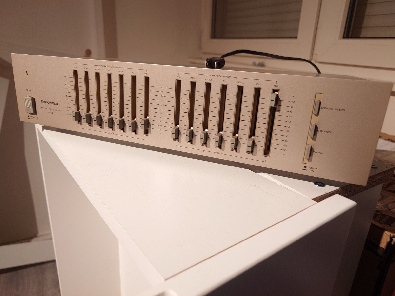 Pioneer Graphic Equalizer SG-3 - Vintage Audio, Audio, Tv en Foto, Versterkers en Receivers, Ophalen of Verzenden, Pioneer, Minder dan 60 watt