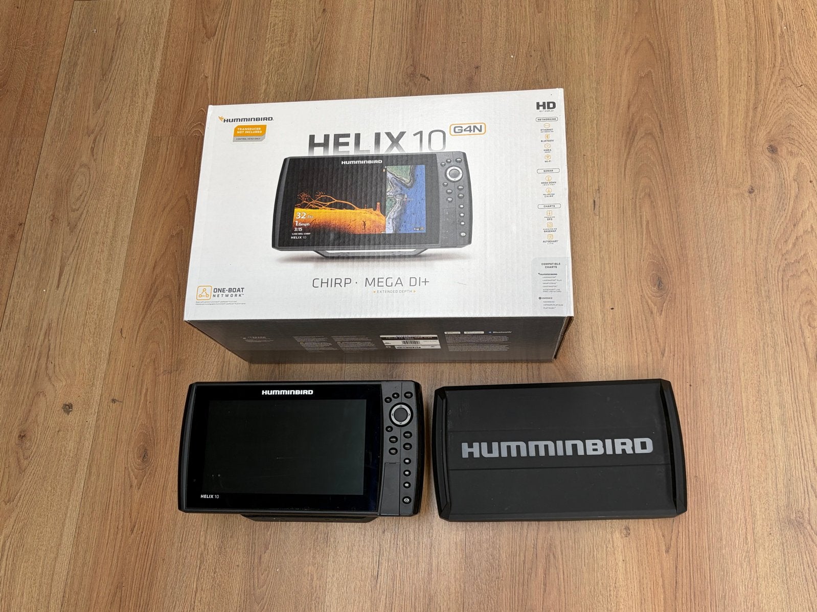 Humminbird Helix 10 G4N CHIRP MEGA DI+ CHO, Ophalen of Verzenden, Zo goed als nieuw, Overige typen