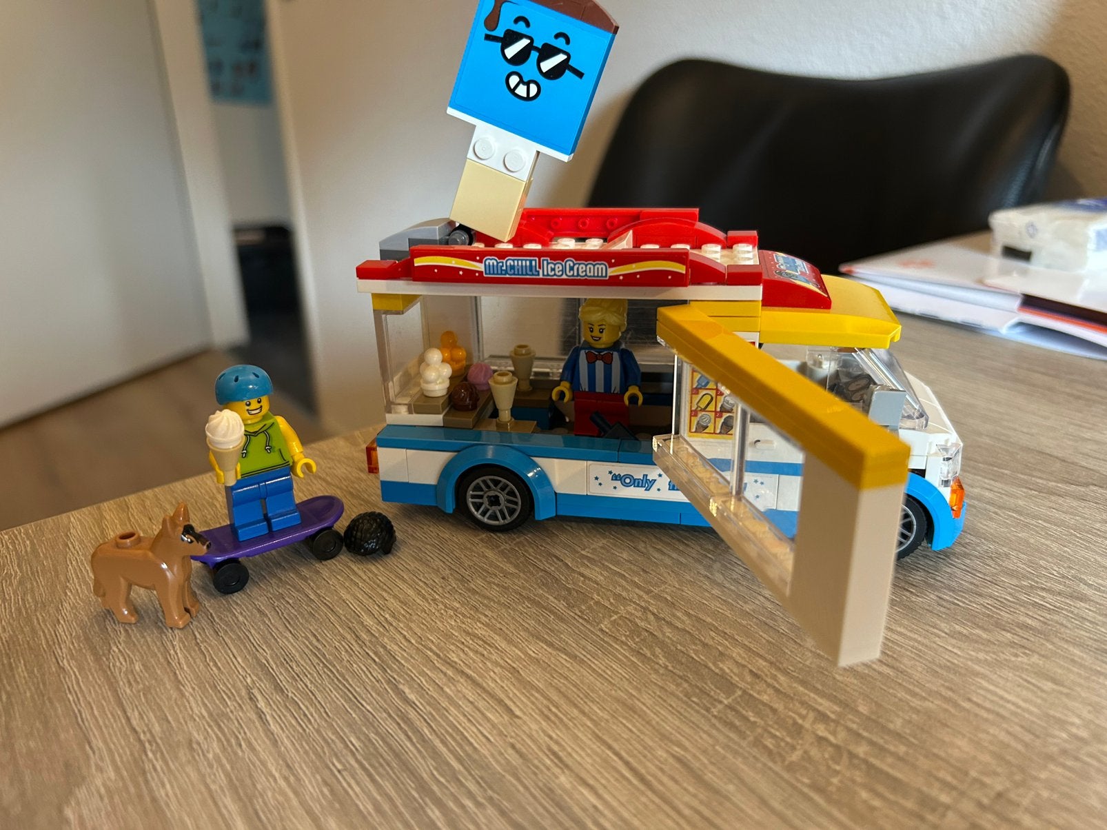Lego City 60253 ijswagen, Compleet, Lego, Ophalen of Verzenden, Complete set