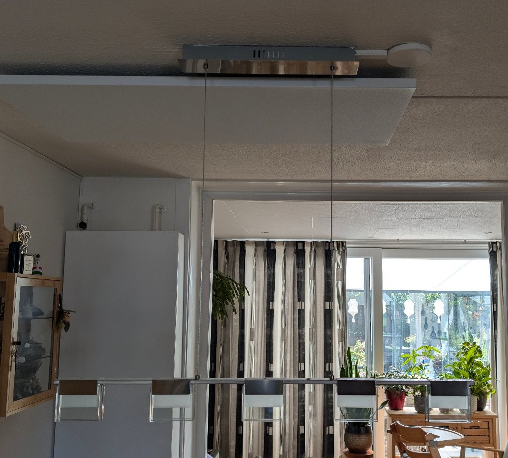 Eetkamerlamp, Huis en Inrichting, Ophalen, Gebruikt, Strak model, Overige fittingen