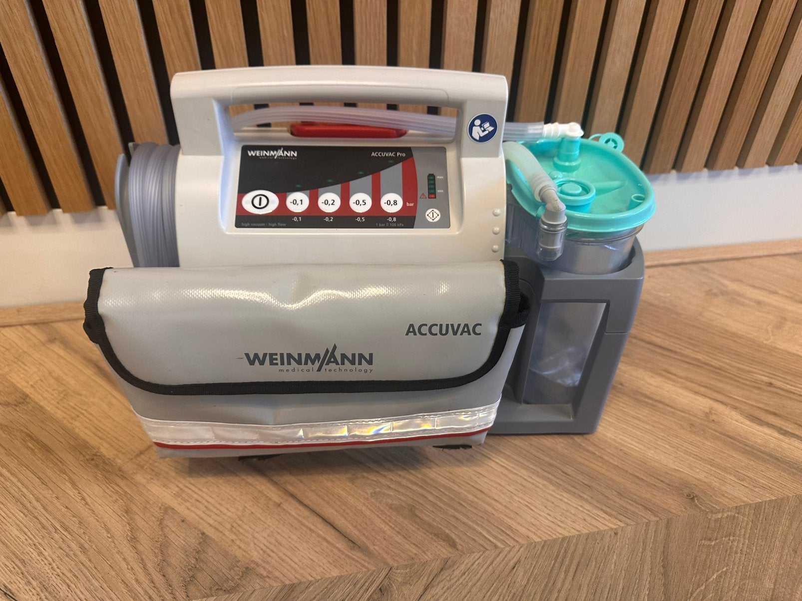 Weinmann accuvac pro / ambulance, Ophalen of Verzenden, Zo goed als nieuw, Nvt, Nvt