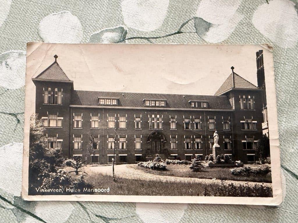 Ansichtkaart Huize Mariaoord, Vinkeveen, Ophalen of Verzenden, 1940 tot 1960, Gelopen, Utrecht