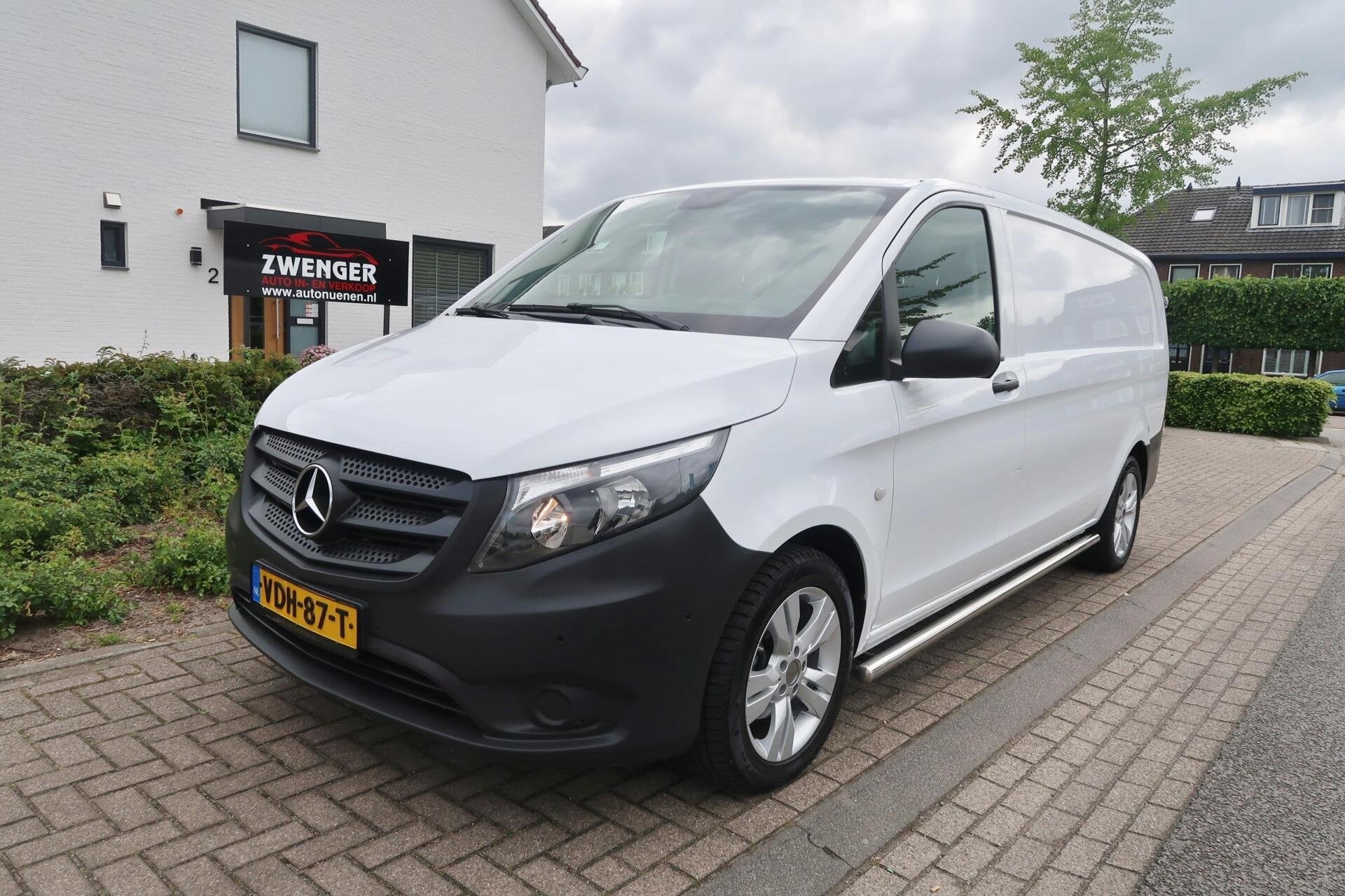 Mercedes Vito Bestel 111 CDI Extra Lang L3 NAVIGATIE|CAMERA|, Voorwielaandrijving, Gebruikt, 2000 kg, Wit