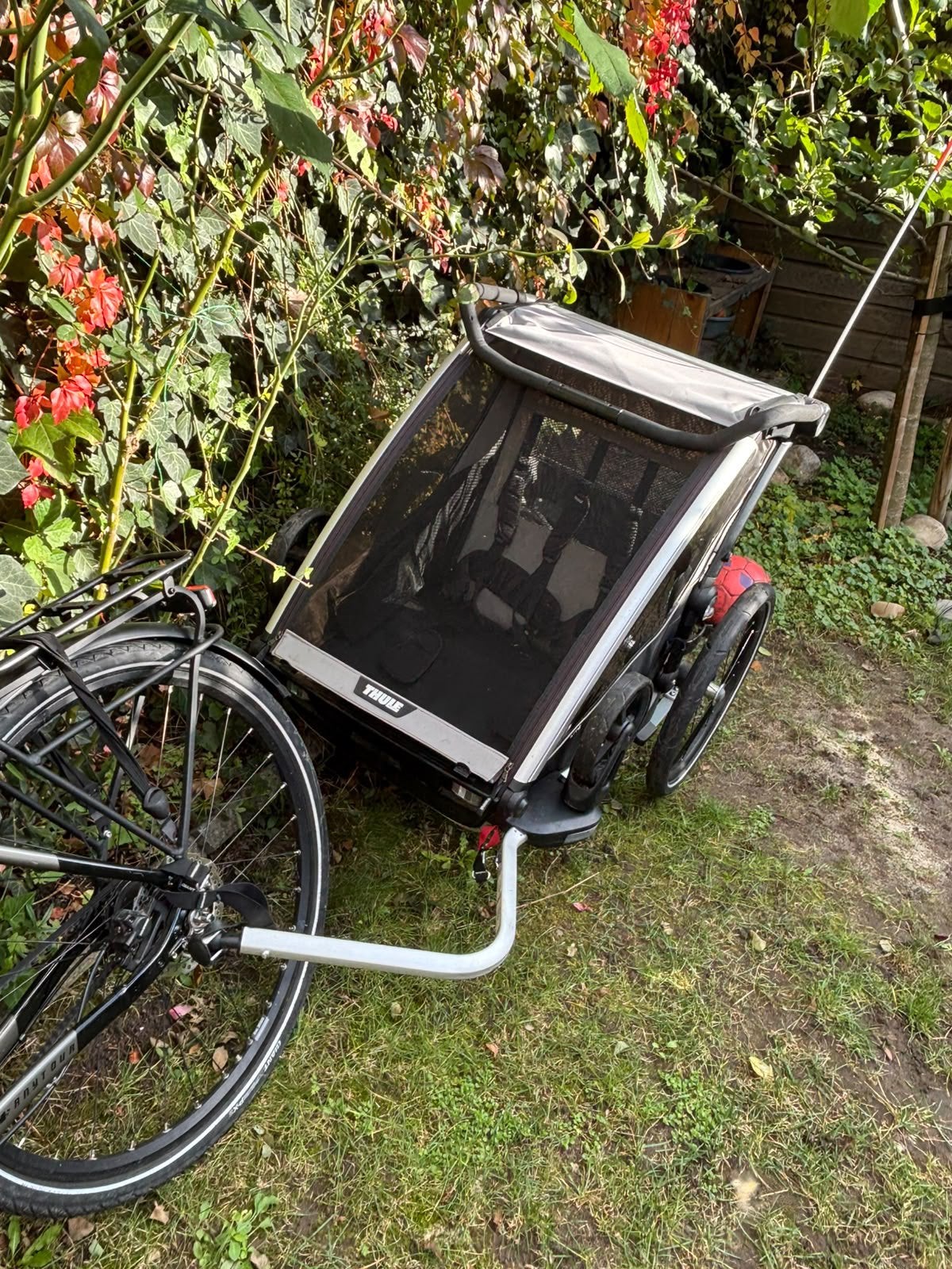 Thule Chariot Lite 2 fietskar, Ophalen, Vering, Zo goed als nieuw, Kinderkar