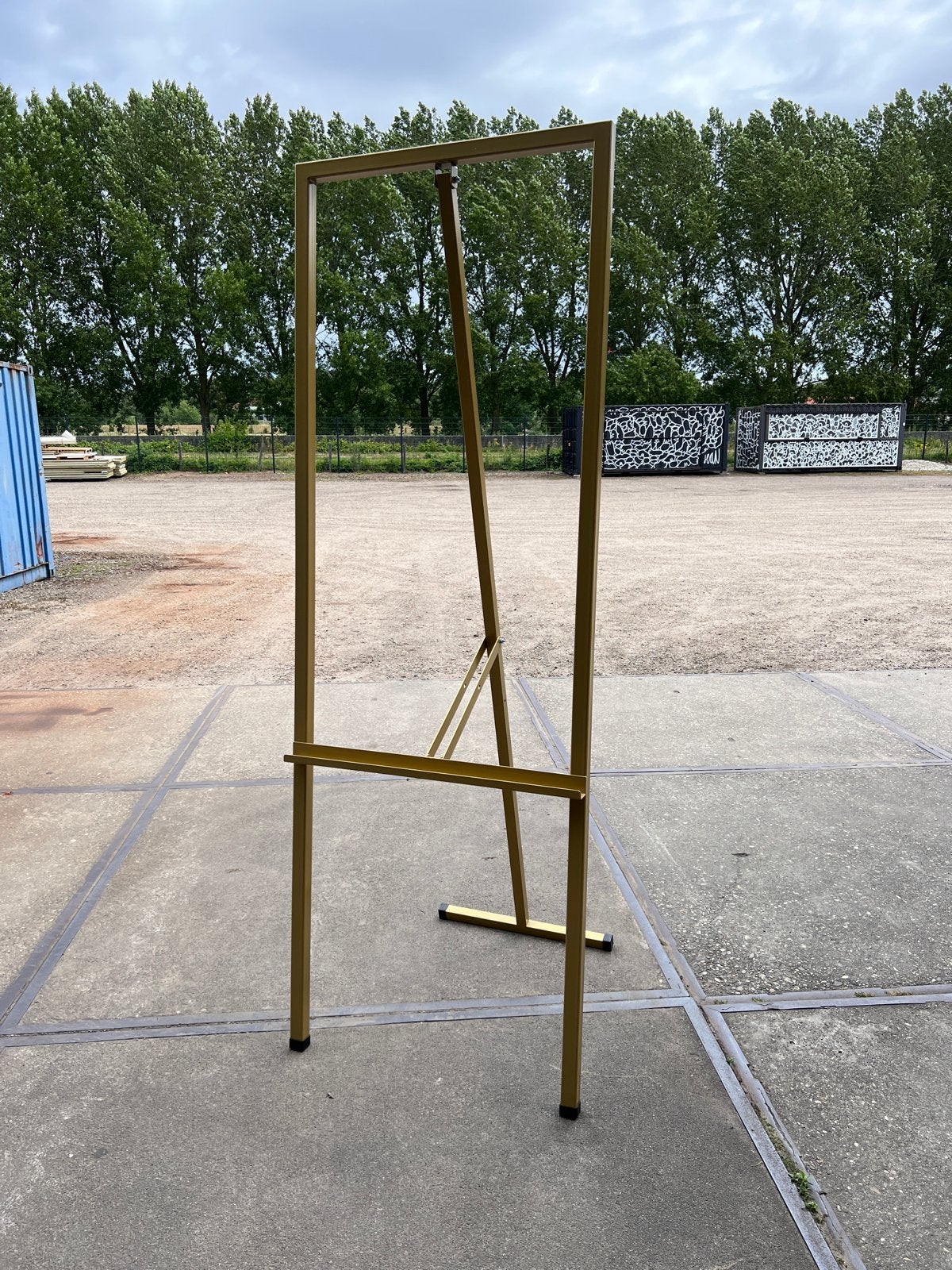 Gouden Ezel Schildersezel Displaystandaard, Ophalen of Verzenden, Zo goed als nieuw, Ezel